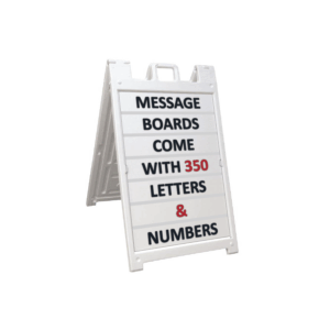 Message A-Board with 350 Letters and Numbers 24"x 36"