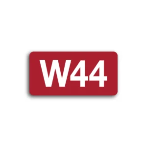 SSS Unit Number 8"x4"